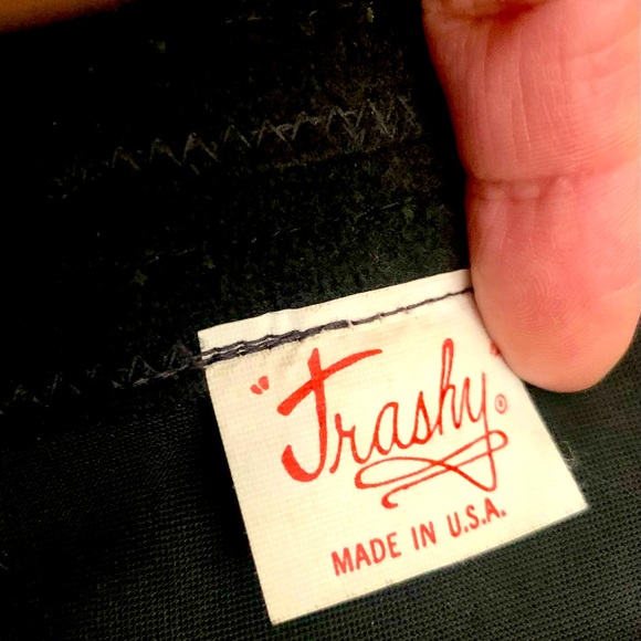 Designed by, Trashy Lingerie Los Angeles Handmade. Worn twice. 32B. Silk Lace. - Picture 4 of 6